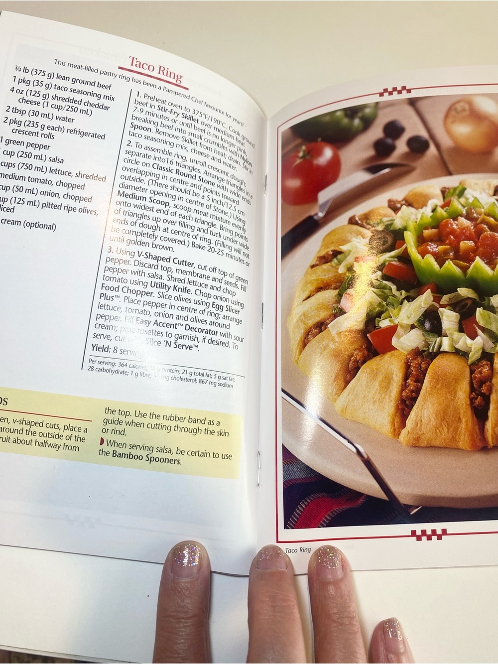 The Pampered Chef Favourites Cookbook 2002 Classic Recipes Test Kitchens - Picture 5 of 5